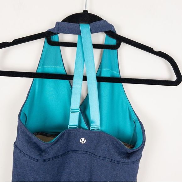 Lululemon Womens Blue Practice One Piece Jumpsuit - Size 6 - Picture 6 of 13